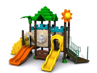 Factory innovate garden children play plastic plastic playground TQ-ZR160-1